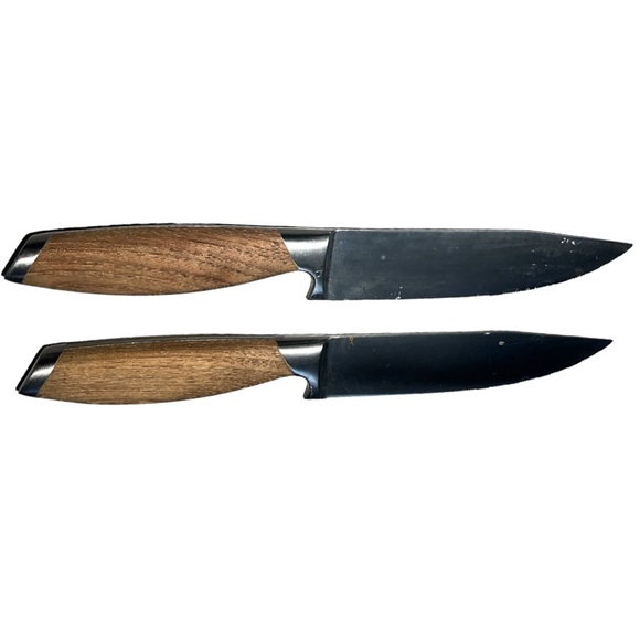 Schmidt Brothers Bonded Teak, 2-Piece Jumbo Steak Knife Set - Picture 6 of 12